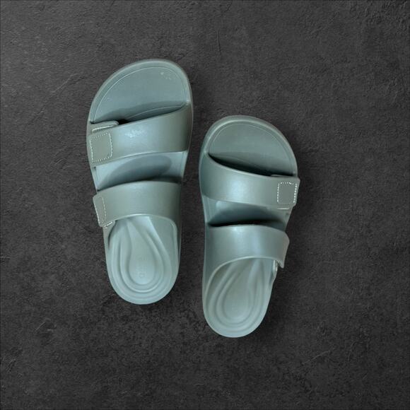 aetrex Milos Orthotic Slides Men Size 12 - Picture 2 of 7